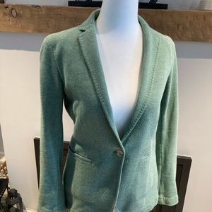Massimo Dutti Blazer Mint Green size 6 US slim fit